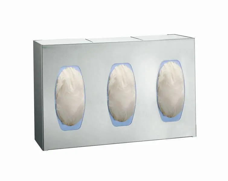 ASI Trusted Surface Mounted Surgical Glove Dispenser 3 Boxes, 10-0501-3