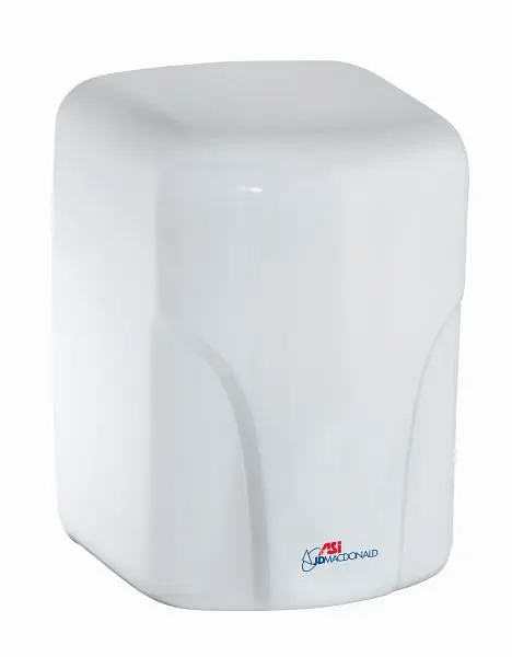 ASI TURBO-Dri Automatic High-Speed Hand Dryer, (220-240V), Cream, Surface Mounted, 10-0197-2