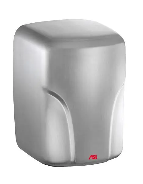 ASI TURBO-Dri Automatic High-Speed Hand Dryer (220-240V), Satin Wood Stainless, Surface Mount, 10-0197-2-93