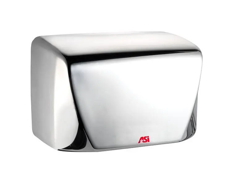 ASI TURBO-Dri Jr. Automatic High-Speed Hand Dryer (220-240V), Satin Gel Stainless, Surface Mount, 10-0198-2-93