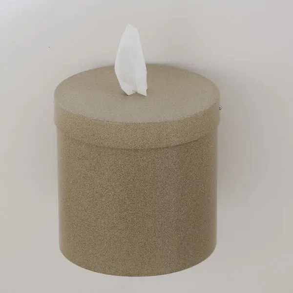 Glaro Heavy-Duty Wall Mounted Antibacterial Wipe Dispenser, Desert Stone, W1015-DS