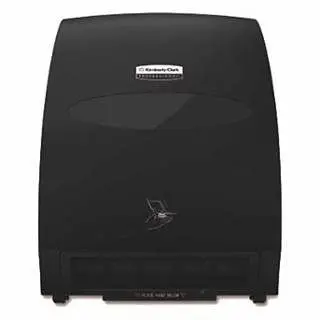 Kimberly-Clark Electronic Hard Roll Towel Dispenser, Wall Mount, ABS Plastic, Smoke, 48857