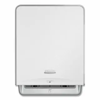 Kimberly-Clark Icon Automatic Hard Roll Towel Dispenser, Wall Mounted, Plastic, White Mosaic, 58710