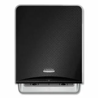 Kimberly-Clark Icon Automatic Hard Roll Towel Dispenser, Wall Mounted, Acetal, Midnight Black Mosaic, 58720
