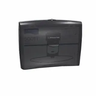 Kimberly-Clark -Sight Personal Toilet Seat Cover Dispensers, Polypropylene, Carbon Black, 09506