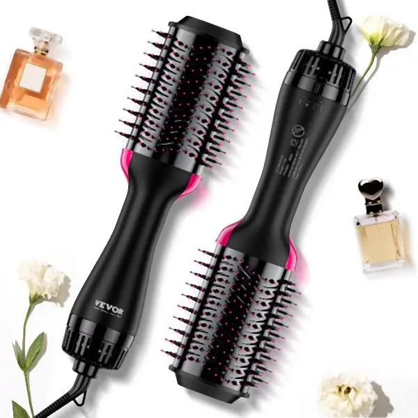 VEVOR Hair Blow Dryer Brush Ionic Hair Dryer and Styler 2.95" Oval Barrel, TYXJFRFSYTCT1JGYPV1