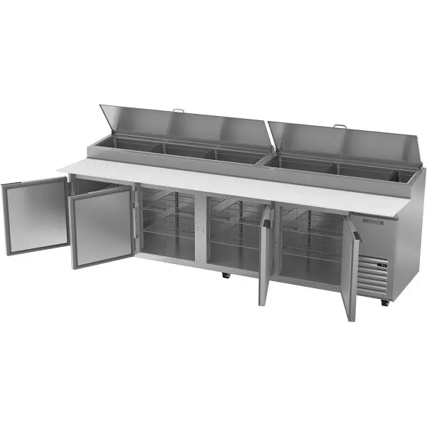Beverage-Air Convertible Food Prep Table Drawers, Exterior Dimensions: WxDxH: 119" X 37" X 53 1/8", 486 lbs...