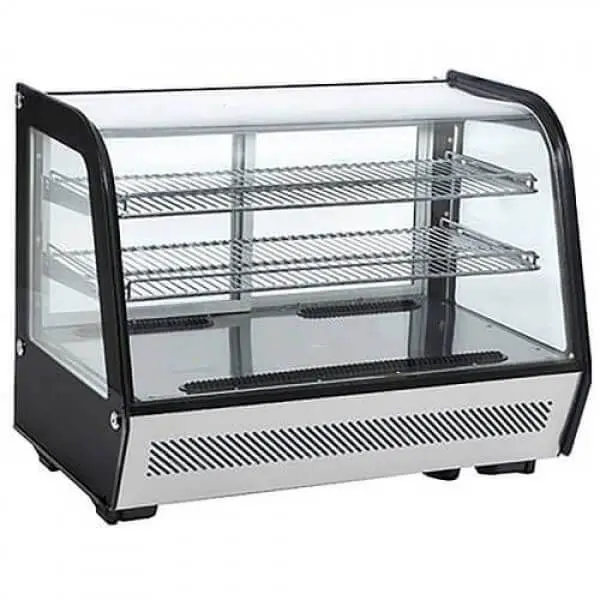 Ebony Diamond Refrigerated Countertop Presentation Carton 35 Inches Width, BDRCTD-160 Black Diamond