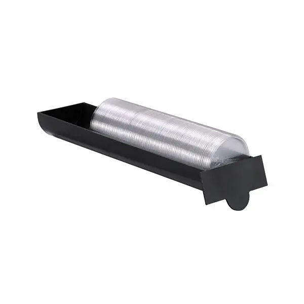 Dispense Rite Optional lid chute insert WR-CT Series (does not fit WR-CT-OVHRD) - Ebony Polystyrene, WR-CT-LID