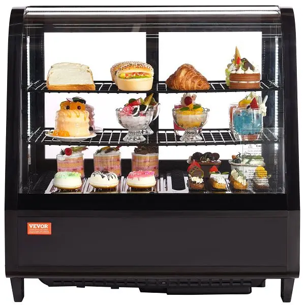 VEVOR Master-Grade Refrigerated Presentation Crate, 3.5 Cu.Ft./100L, LZZSJRJDGJZML7IY3V1