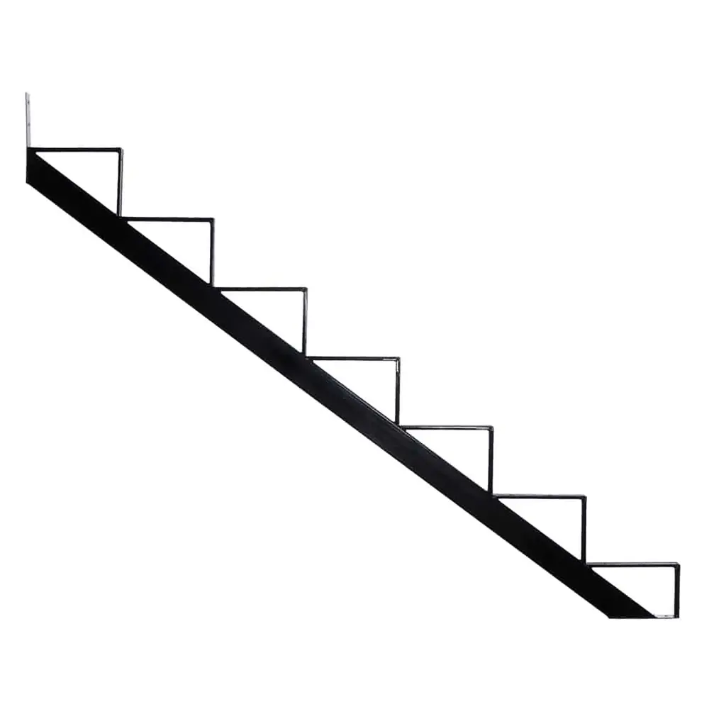 Steel Stair Riser 7 Steps, Midnight