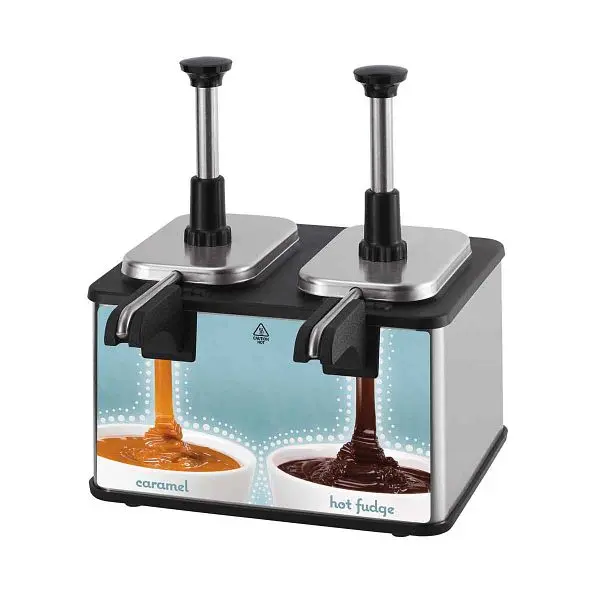 Server Twin Low-profile EZ-Topper, Pouched Topping Warmer, 85920