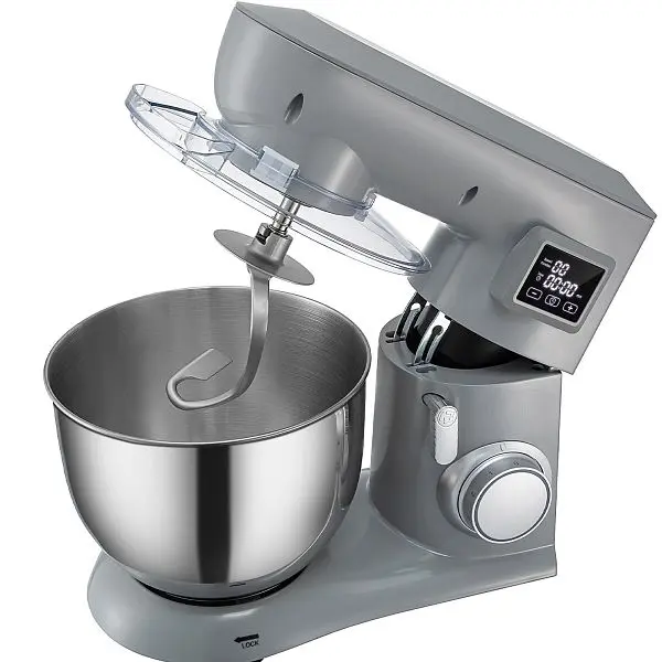 VEVOR Neon 450W Stand Mixer 6-Speed Tilt-Head Dough Mixer 7.4 Qt Bowl 3 Attachments, ZRL7L450W110V9F6EV1