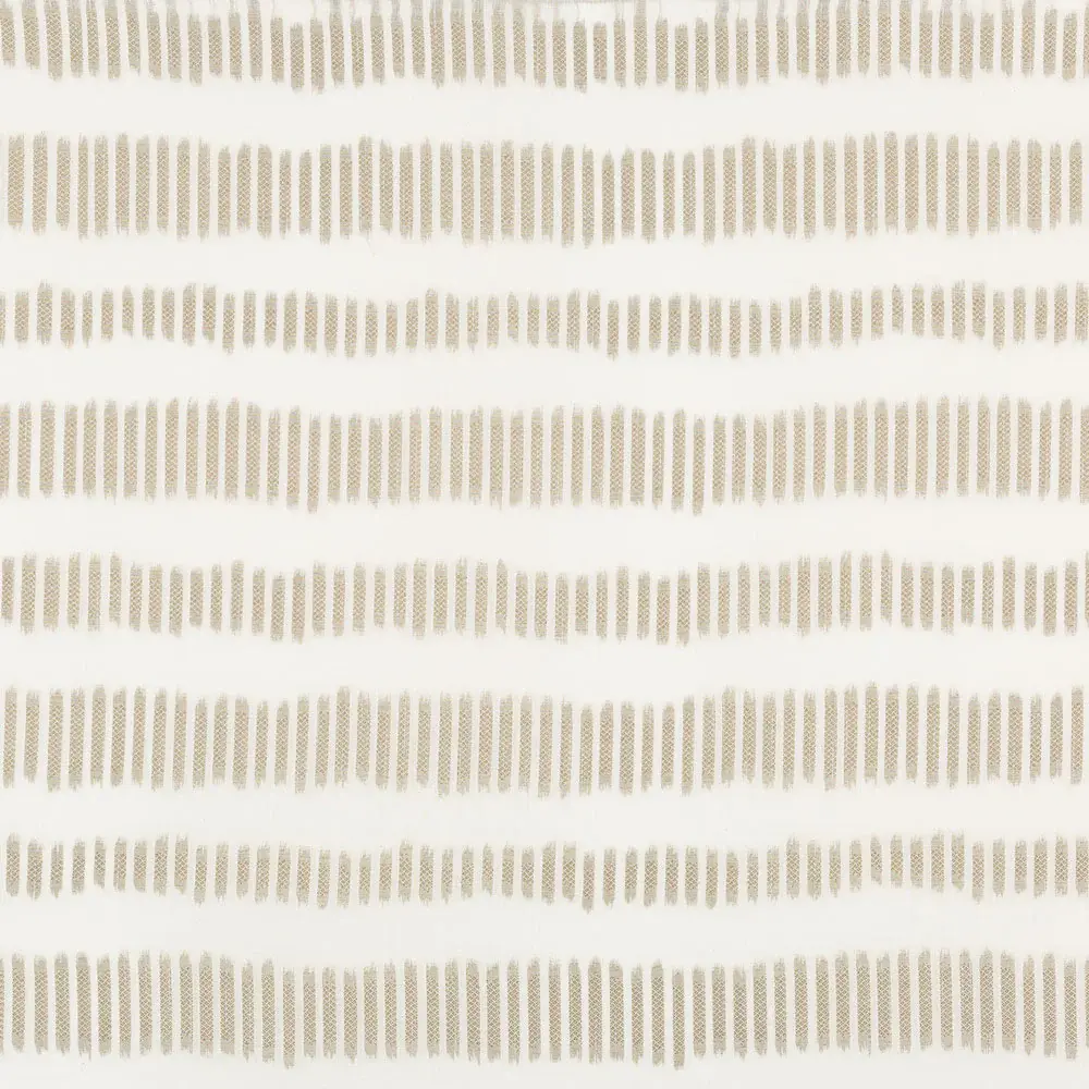 Bamboo Roll-Up Almond Sheer Drapery Fabric