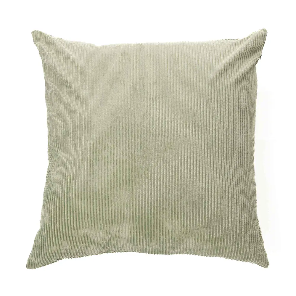 Corduroy Decorative Cushion 25" x 25", Sage