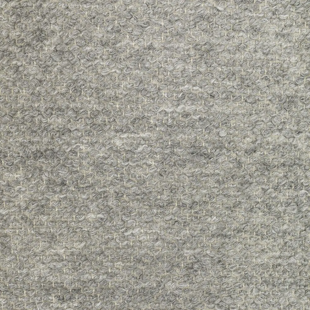 Grey Chrome Wool Fabric