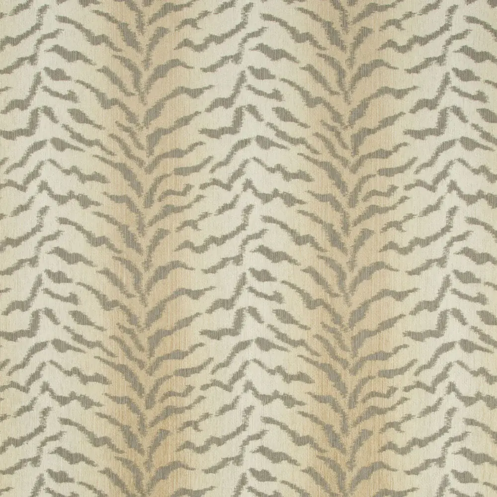 Grey and Platinum Woven Performance Fabric
