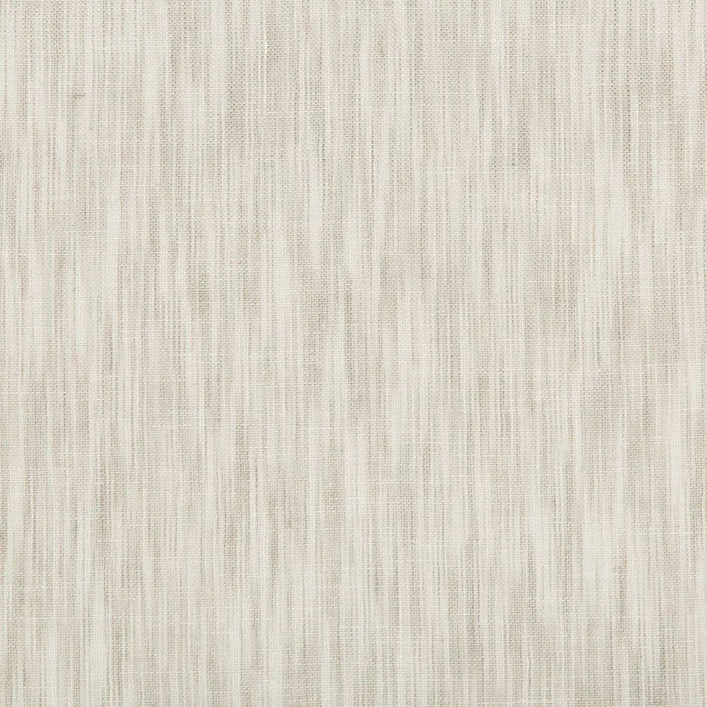 Patterned Valance Grey Flax Blend Drapery Fabric