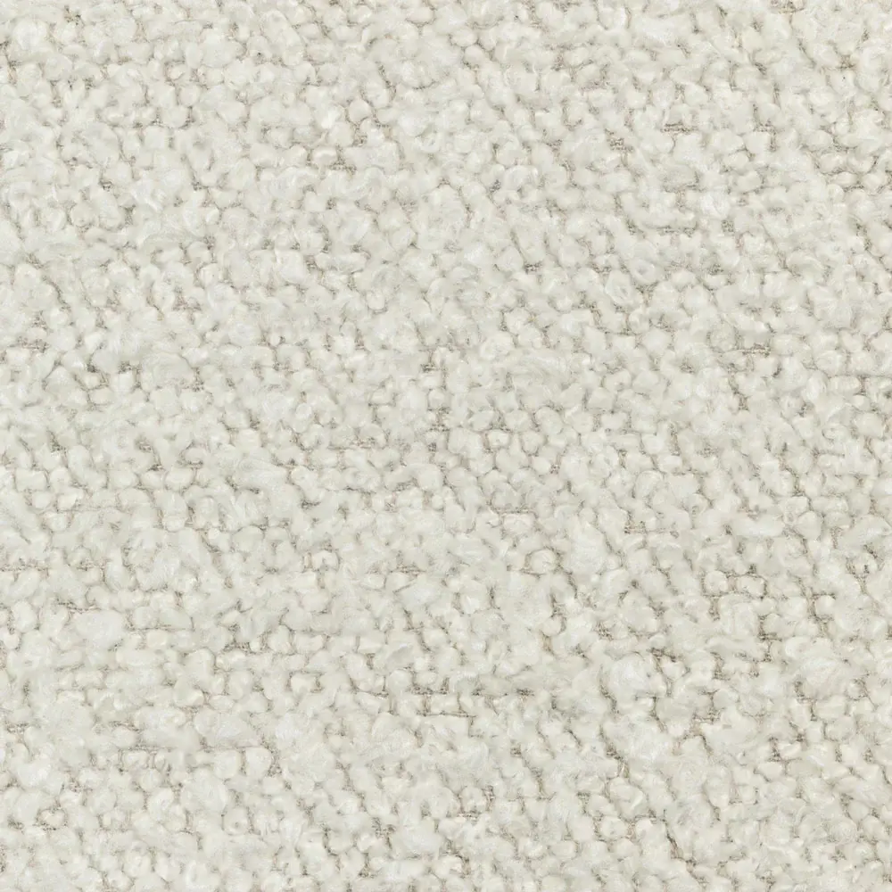 Pure White Embossed Upholstery Fabric