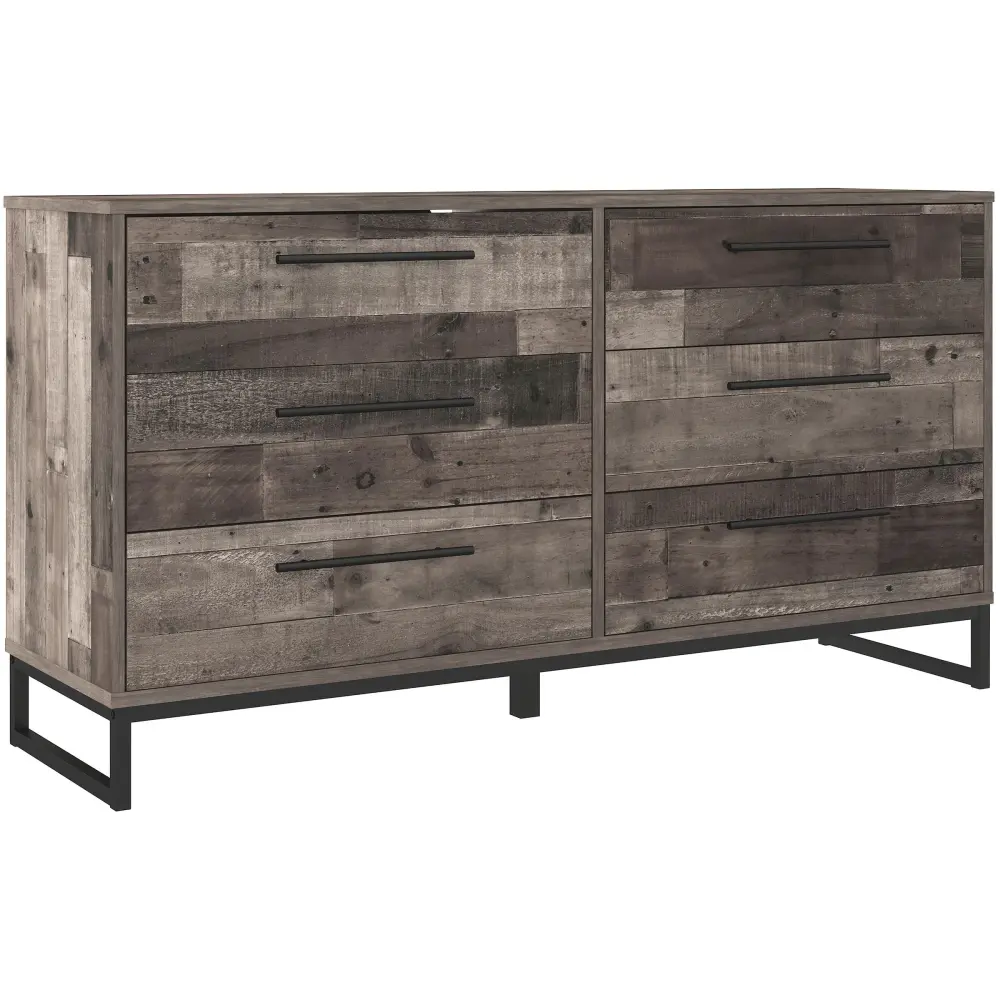 Diamond Minimalist Furniture Exclusive Design Neilsville 6-Drawer Dresser EB2120-231