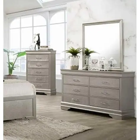 Diamond Modern Furniture CM Amalia 6-Drawer Dresser B6910-1