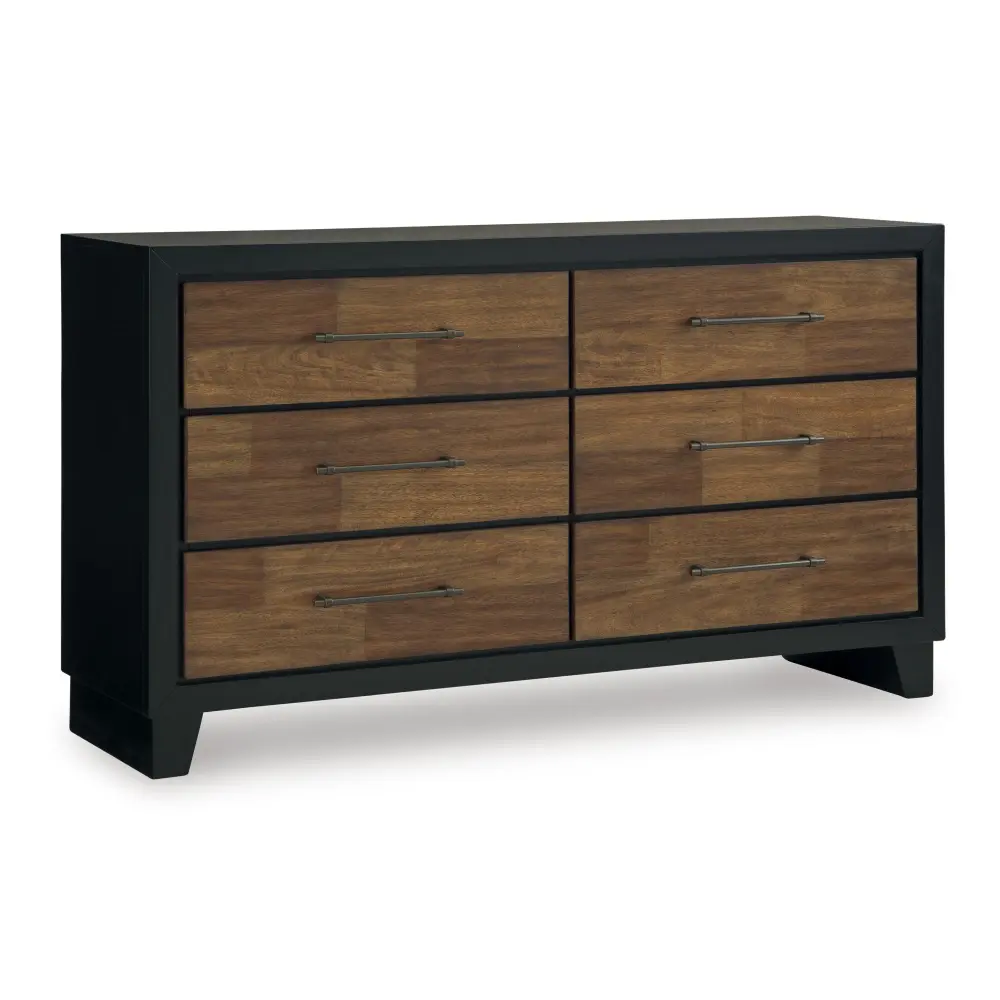 Diamond Modern Furniture Exclusive Design Kraeburn 6-Drawer Dresser B496-31