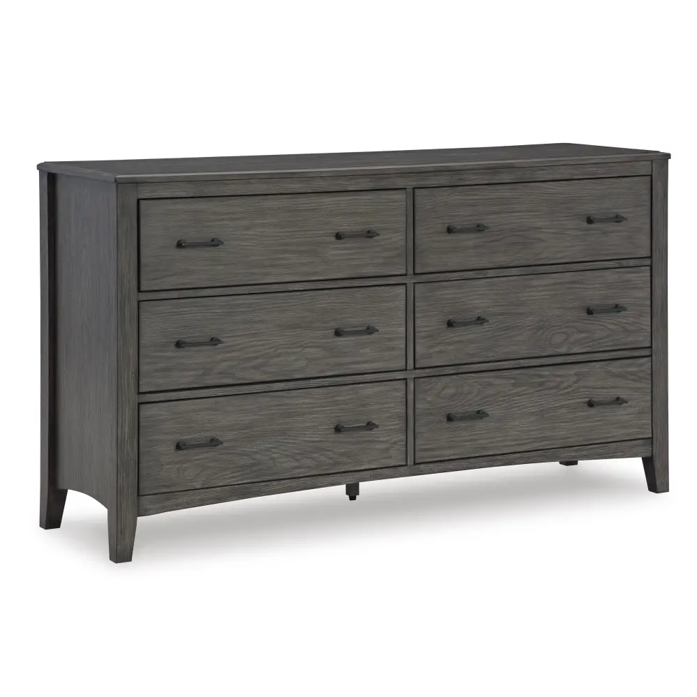 Diamond Modern Furniture Exclusive Design Montillan 6-Drawer Dresser B651-31