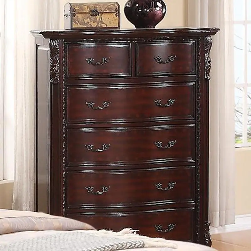 Diamond Modern Furniture CM Sheffield 6-Drawer Chest B1100-4
