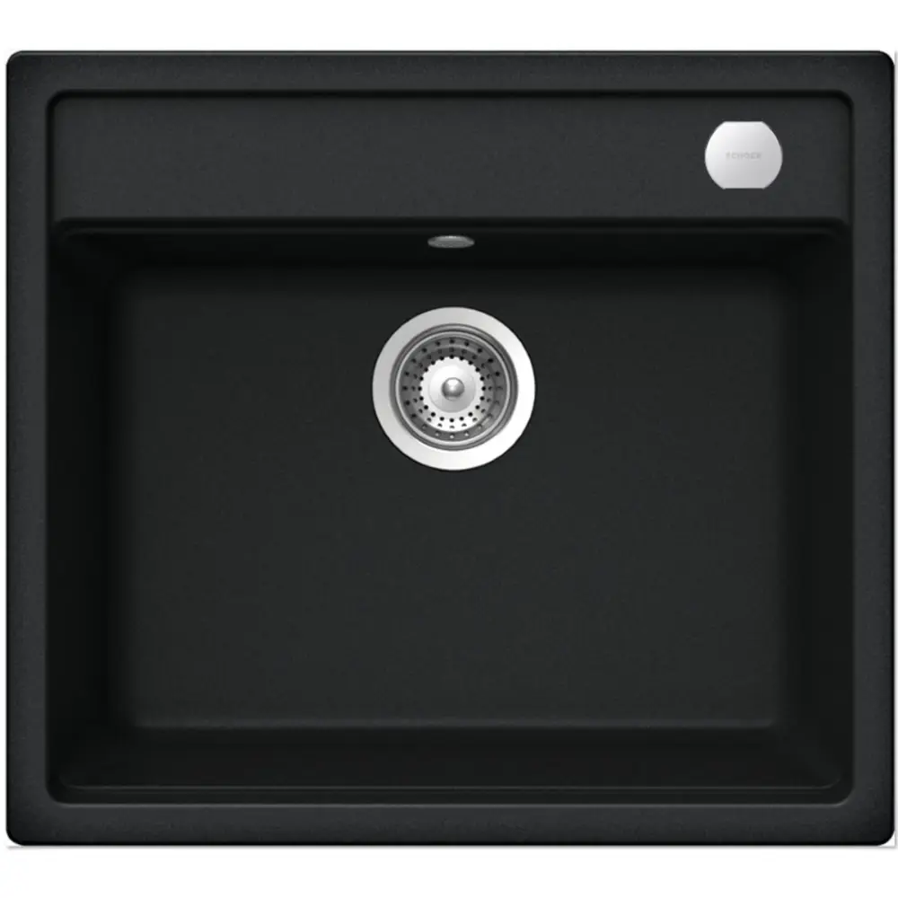 SCHOCK: Built- sink Mono N- 100, produced CRISTADUR®/CRISTADUR® GREEN LINE Magma 87482 57 cm