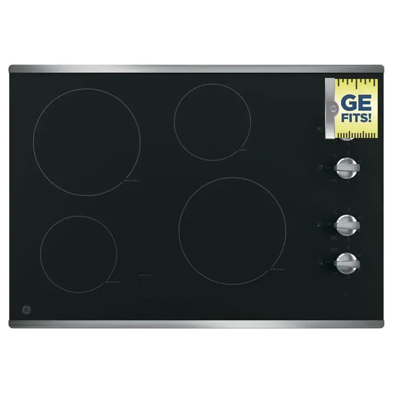 GE 30-inch Built- Electric Cooktop JP3030SJSS