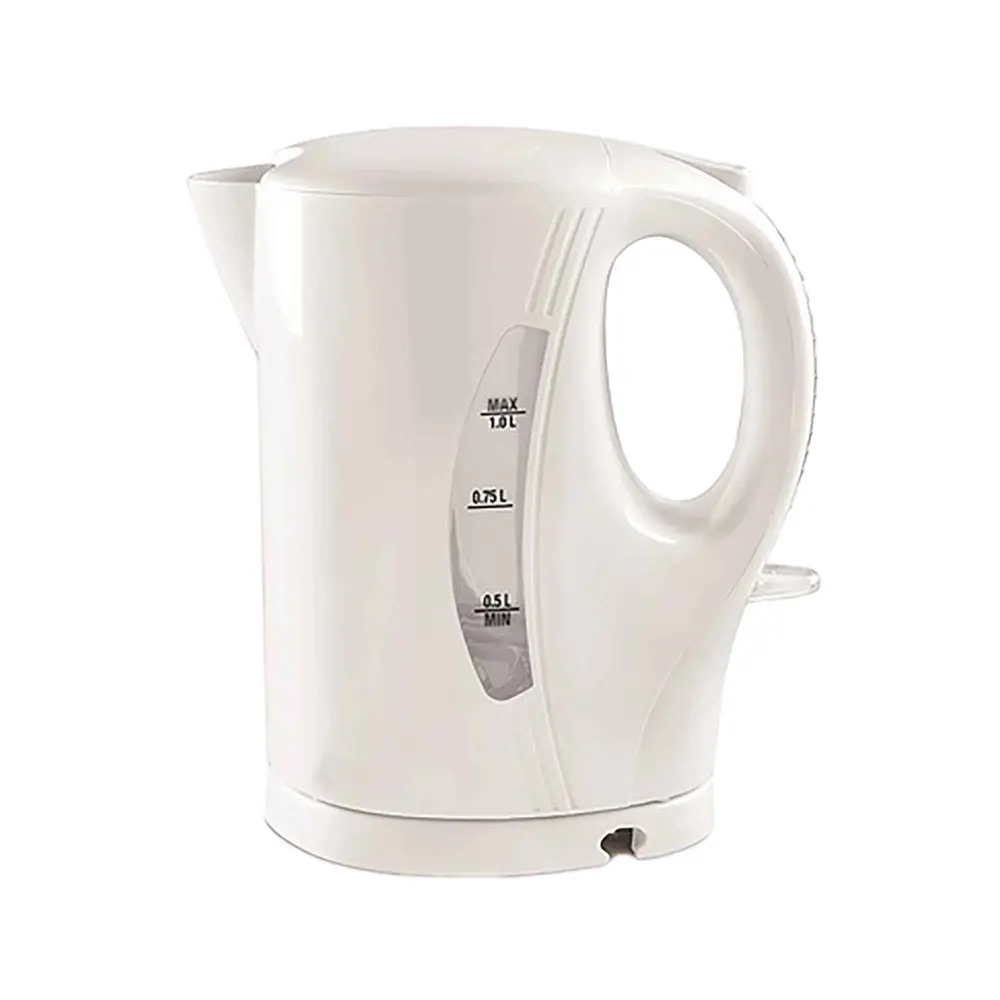 Cordless Electric Kettle 1 L Capacity, White