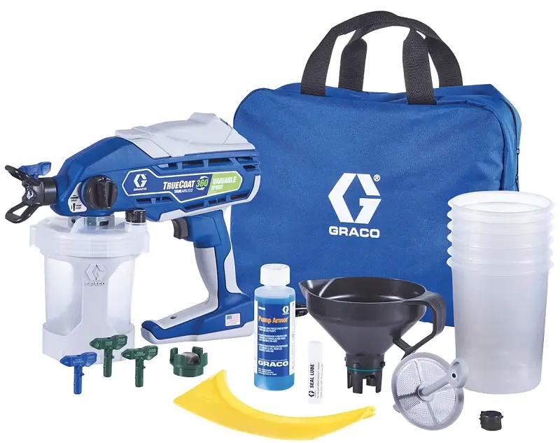 Graco 17D889 Electric TrueAirless Sprayer, 0.015 Tip, 1500 psi