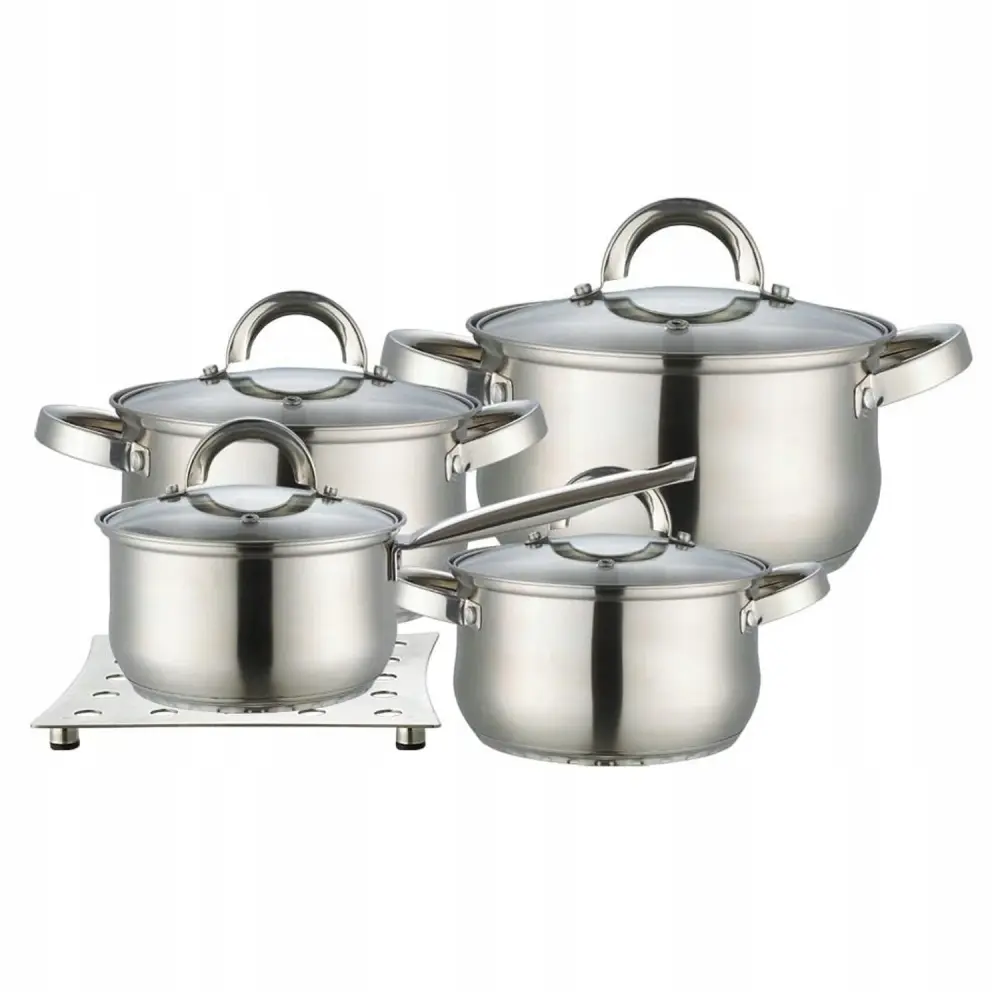 Maestro 9 el. pot place. 1.5L, 2L, 3L, 5L, stainless steel, dishwasher safe, suitable all types stoves, hot pot stand, MR-...