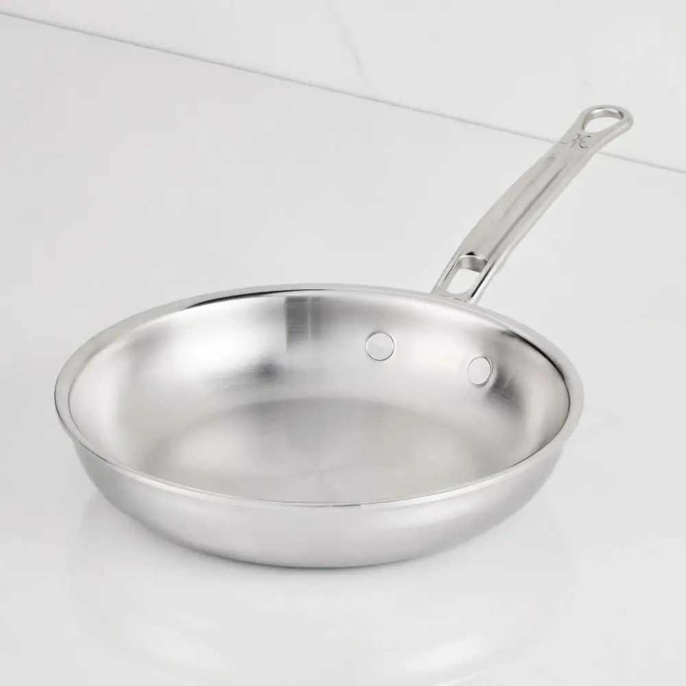 ProBond® Luxe™ Reflective Clad Stainless Steel Skillets Morning Routine
