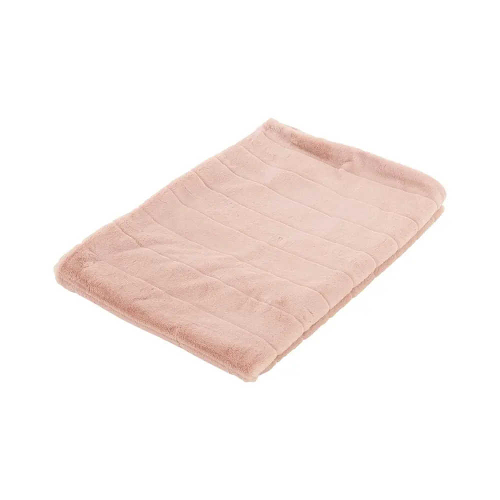 Carry Furry Throw - Blush | Soft & Cozy | Machine Washable