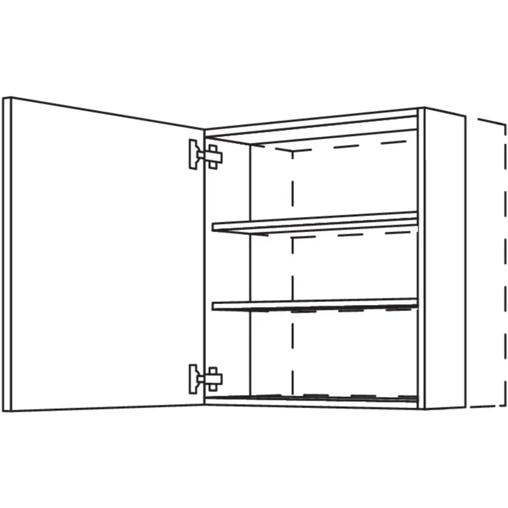Burr Grinder nobilia depth reduction on cabinets and shelves TK