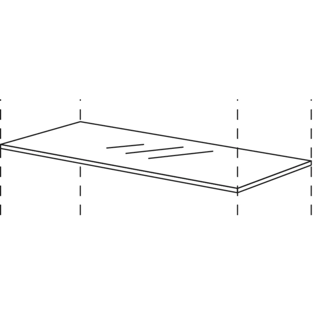 nobilia glass shelf EBG-W45 41,6 cm