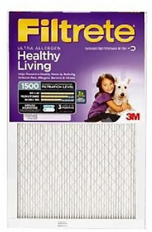 Filtrete NDP03-5IN-2 Air Filter, Electrostatic, 5 Dense, 25 L, 20 W, 12 MERV, 1550 MPR, 2/PK