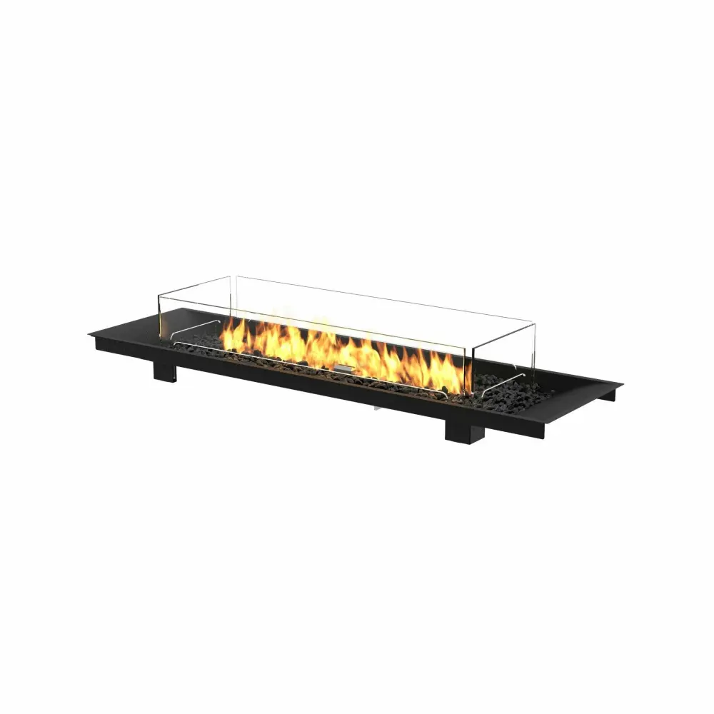 EcoSmart Fire - Linear Curved Fireplace Grate 65" - ESF.B.FPK.LC.65