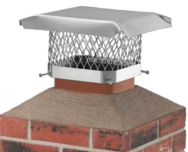 Shelter SCSS913 Chimney Cap, Stain-free Steel, Fits Duct Size: 7-1/2 x 11-1/2 to 9-1/2 x 13-1/2