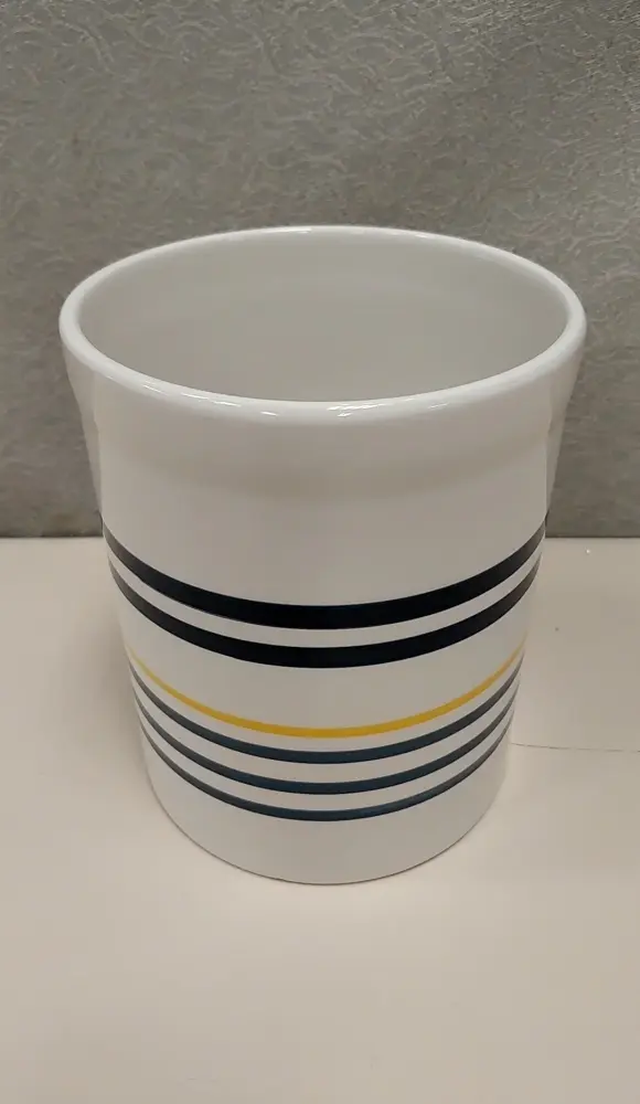 BLUE/YELLOW STRIPE CROCK