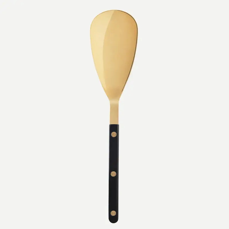 Bistrot Solid Rice Spoon - Gilded