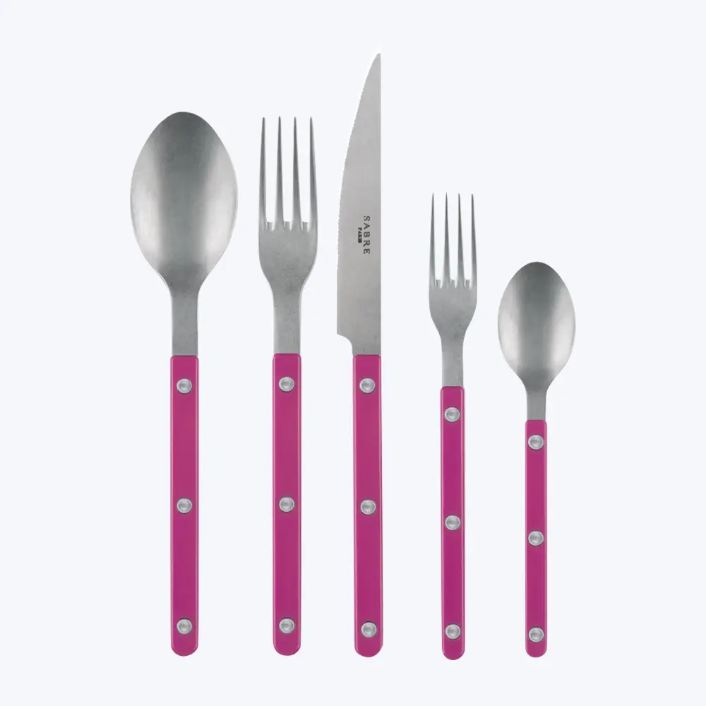 Bistrot Vintage Finish 5-Piece Flatware