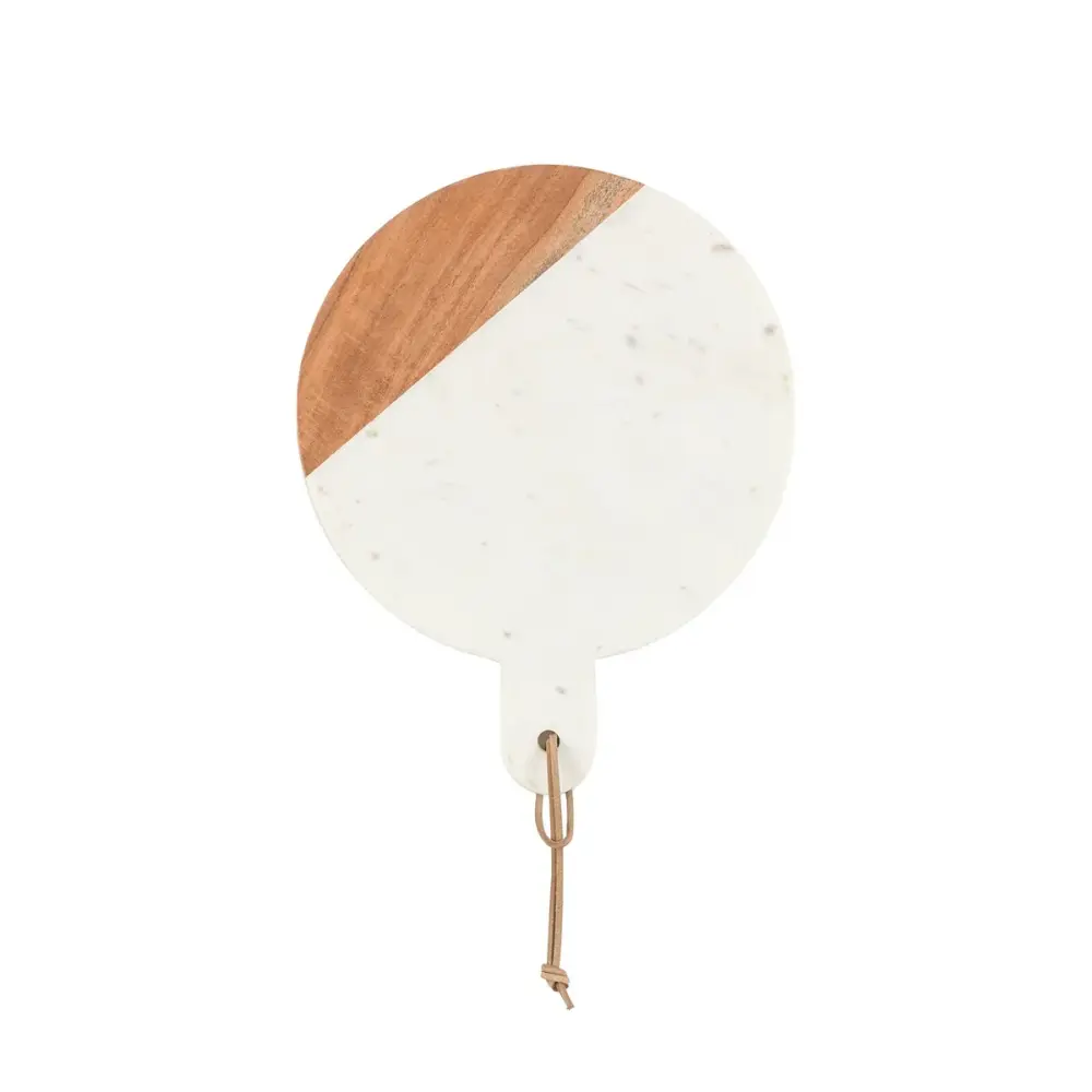 Nori Round Marble Cheese Board