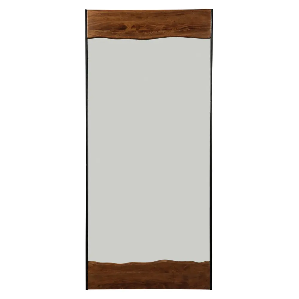 Diamond Up-to-date Furniture Exclusive Design Panchali Floorstanding Mirror A8010197