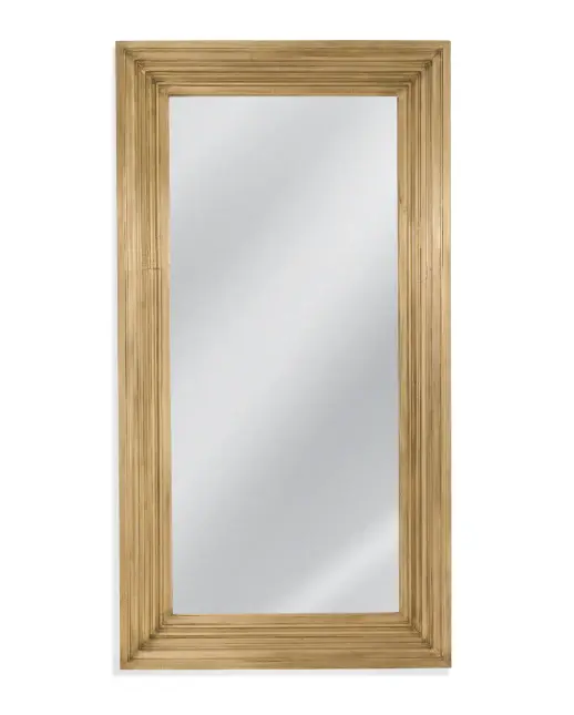 Queenie Warm alloy Floor Mirror from Italian Glass