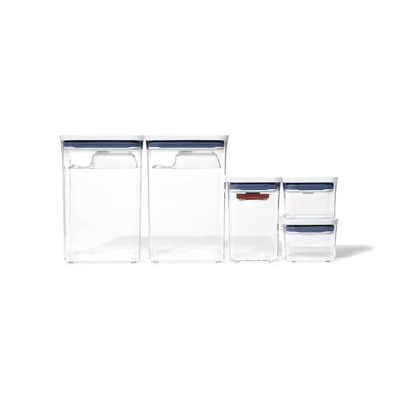 Good Grips POP Series 11236500 Food Storage Container Place, Plastic, Clear/White