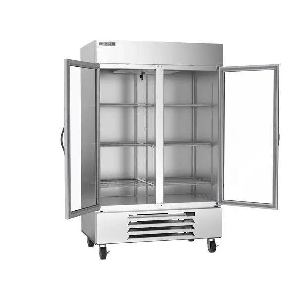Beverage-Air Commercial-Grade Horizon Series Solid Door Bottom Mount Freezer, Exterior Dimensions: WxDxH: 52" X 33 3/...