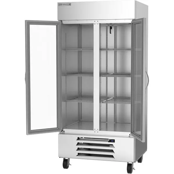 Beverage-Air Horizon Bottom Mount Reach- Freezer, Exterior Dimensions: WxDxH: 39 1/2” X 33 5/8” X 84", HBF35HC-1-G