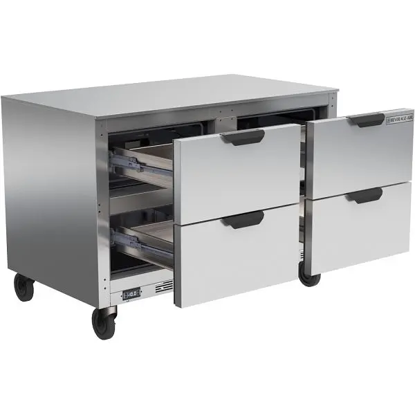 Beverage-Air Protective Undercounter Freezer Drawers, Exterior Dimensions: WxDxH: 48"W x 31 7/8"D x 34 5/8"...